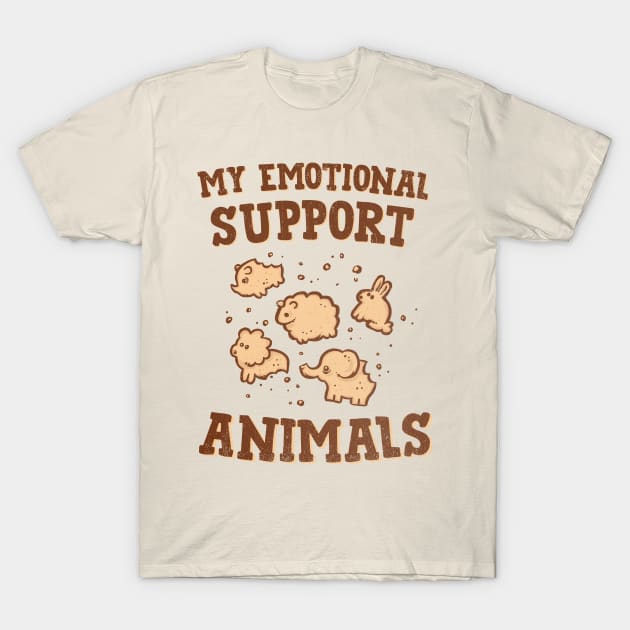 Tasty Emotional Support T-Shirt by kg07_shirts